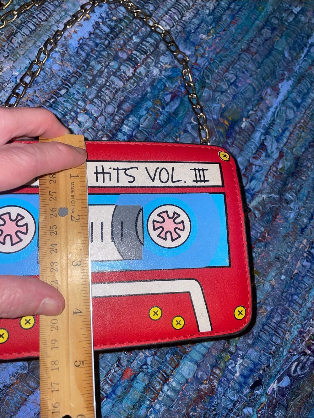Cassette Style Design Crossbody - Picture 13 of 14